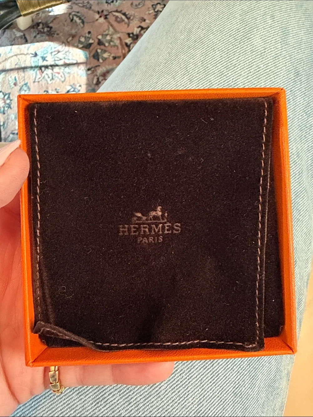 Hermes Bracelet Box and Pouch